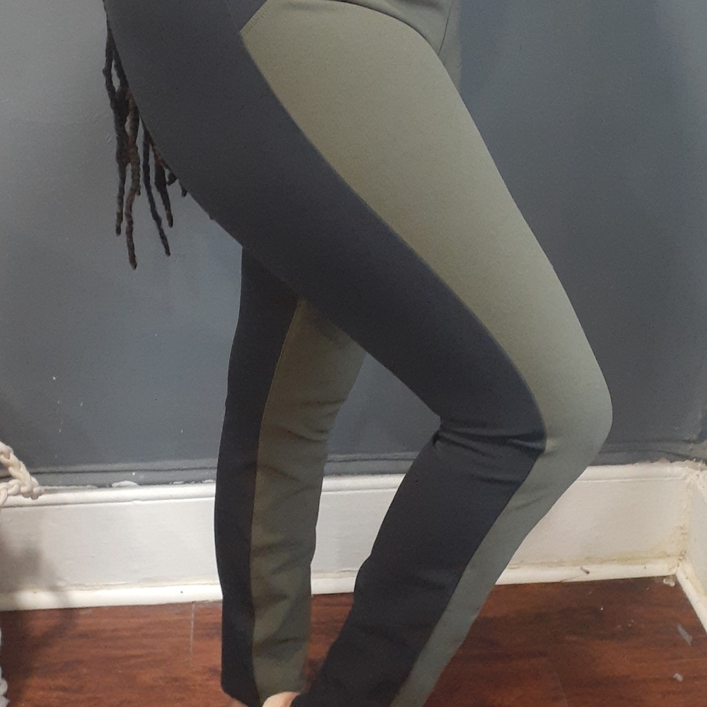 Vtg Theory two tone pants size 8 - Picture 3 of 13